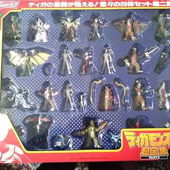 ティガモンスター超全集 PART1・2 ティガtoダイナの3セット ティガモンスター超全集 PART1・2 ティガtoダイナの3セット